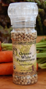 Organic White Peppercorns